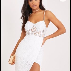 White lace dress - brand new